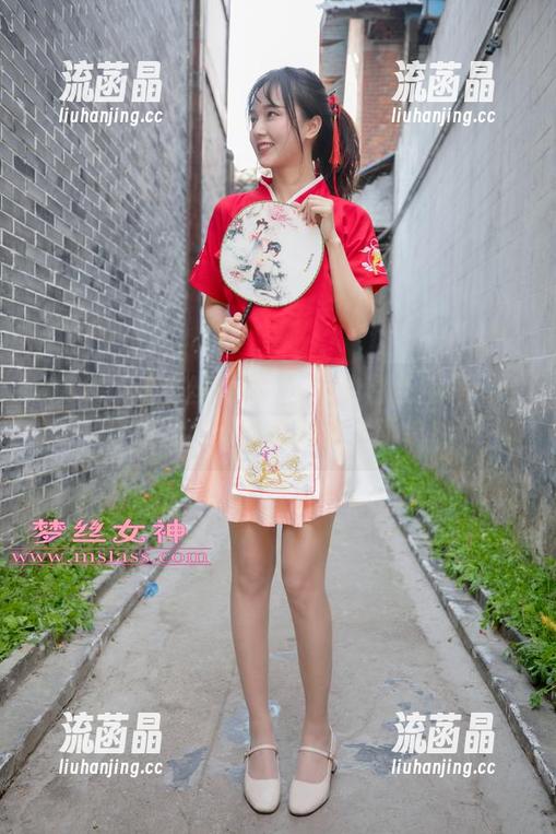 MSLASS梦丝女神 - 玥玥的白色空间：全套原图，谁能抵挡这么简单！