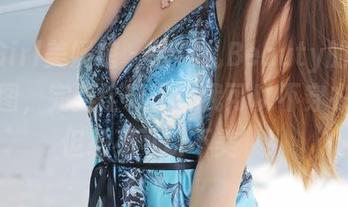 MyGirl美媛馆 – 唐琪儿Beauty的比基尼美图，完美诠释了‘我可以不穿衣服，但绝不可以不美’！